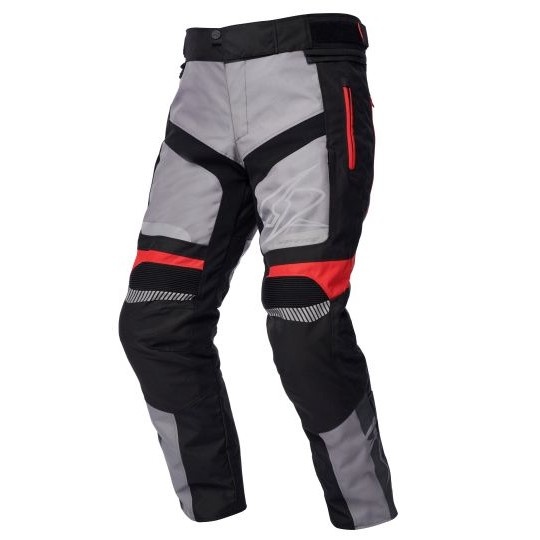 Pantaloni Moto Spyke Meridian Dry Tecno Negru / Rosu / Gri Marimea 46 120742/10117/46